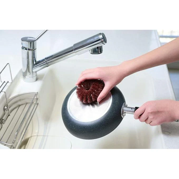 Fujisho Copper Antibacterial Tawashi Non-Scratch Scrubber - Image 4
