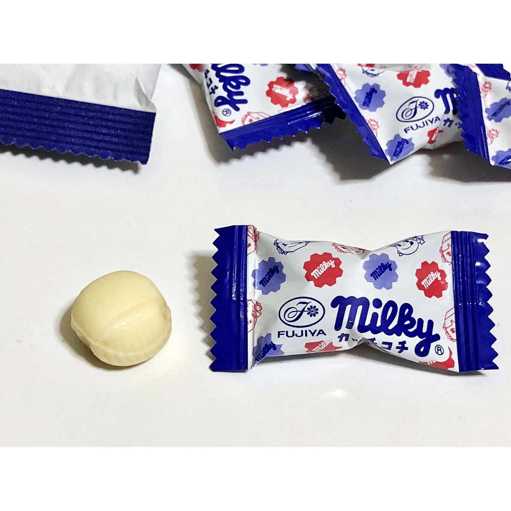 Fujiya Milky Kachi Kochi Hard Milk Candy Peko-Chan Milky Candy 72g - Image 2