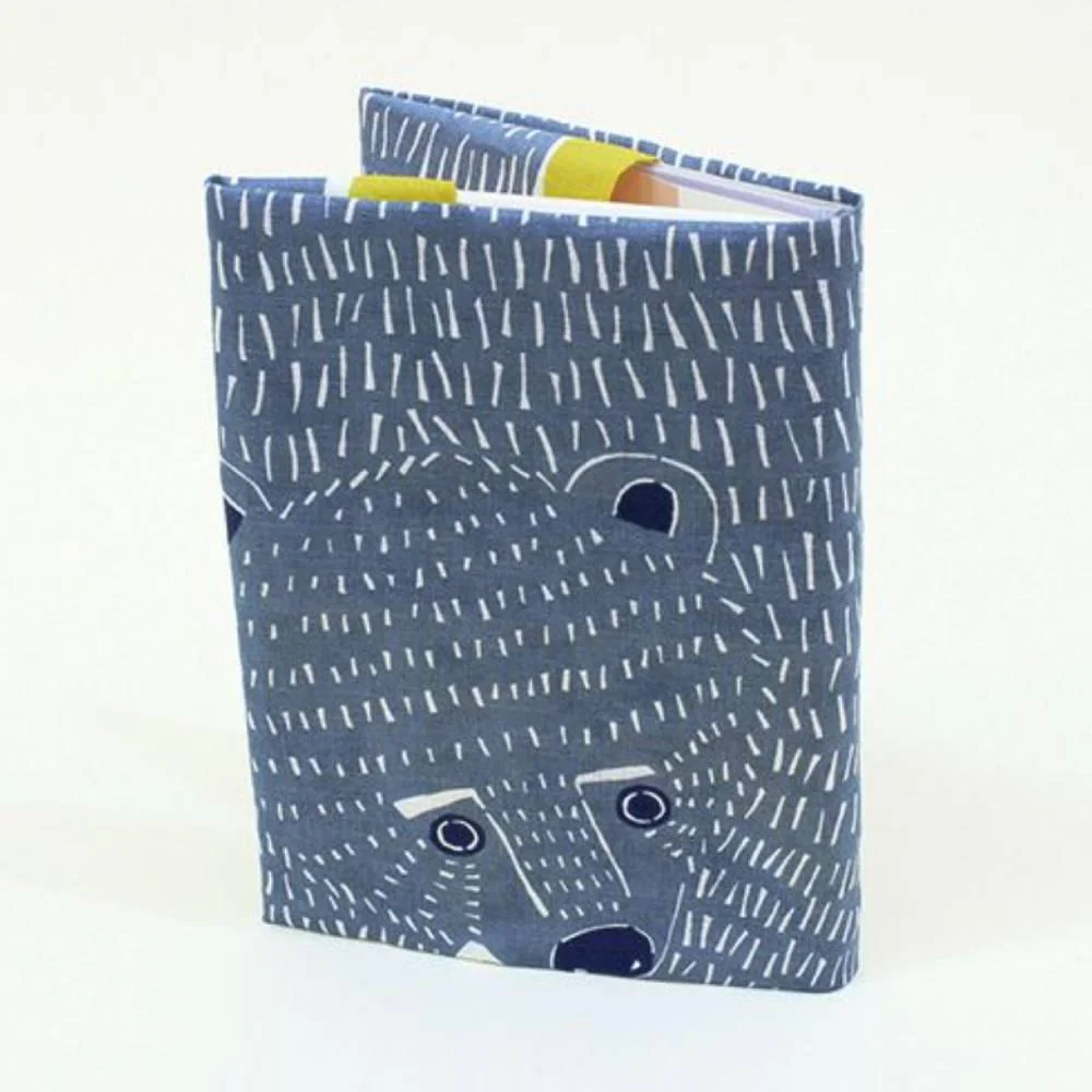 Furoshiki Bear Design Colorful Cotton Wrapping Cloth Book Cover 50cm - Image 5