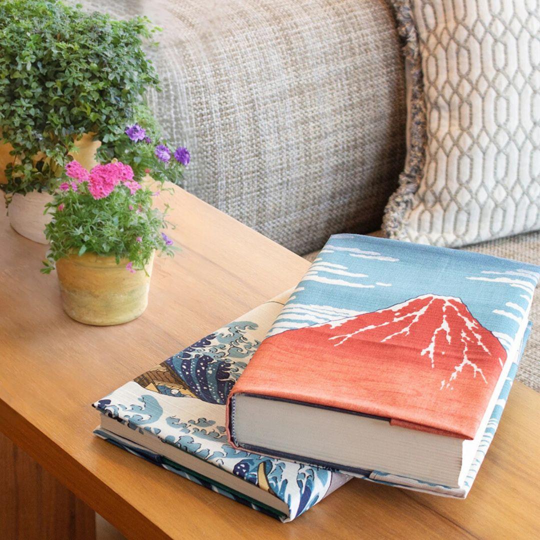 Furoshiki Great Wave off Kanagawa Cotton Wrapping Cloth 48x48cm - Image 5