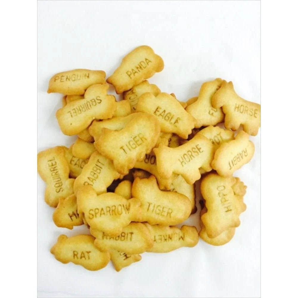 Ginbis Tabekko Dobutsu Animal Shaped Biscuits 63g (Pack of 10) - Image 2