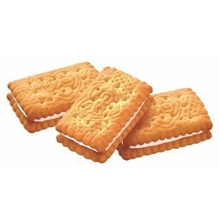 Glico Bisco Hokkaido Milk Cream Sandwich Biscuits 15 Pieces (Pack of 5) - Image 2