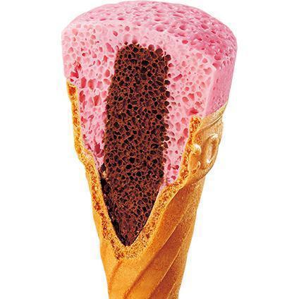 Glico Giant Caplico Strawberry Chocolate Cones Snack 34g (Pack of 5) - Image 3