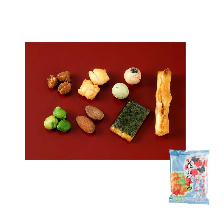 Syugetsu Senbei Mix Japanese Rice Crackers Variety Box (18 Bags) - Image 4