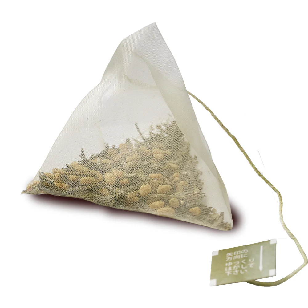 Harimaen Organic Genmaicha Tea With Uji Matcha 12 Tea Bags - Image 2