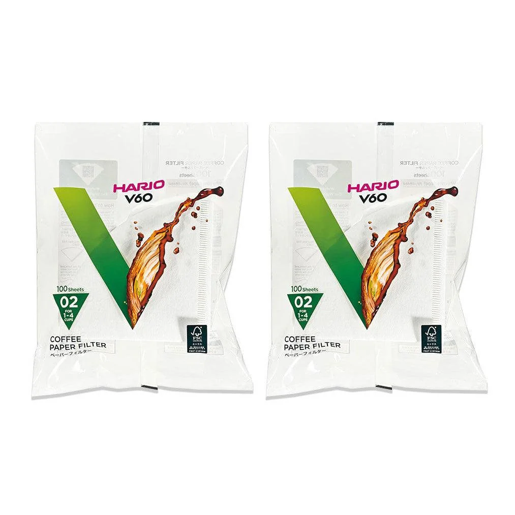 Hario V60 Coffee Filter Paper Size 02 White VCF-02-100W - Image 7