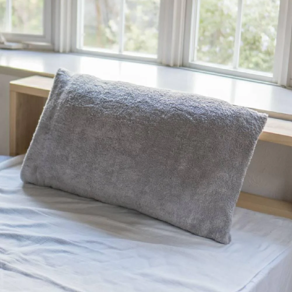 Hartwell Stretchable Antibacterial Gentle Pillowcase Greige 40x60cm - Image 2
