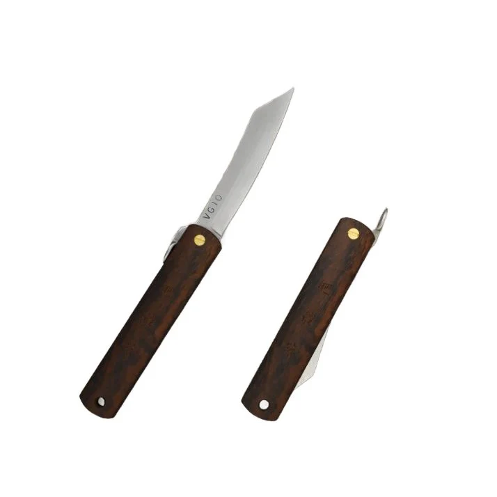 Higonokami Ironwood Handmade Japanese Folding Pocket Knife 170mm - Image 3