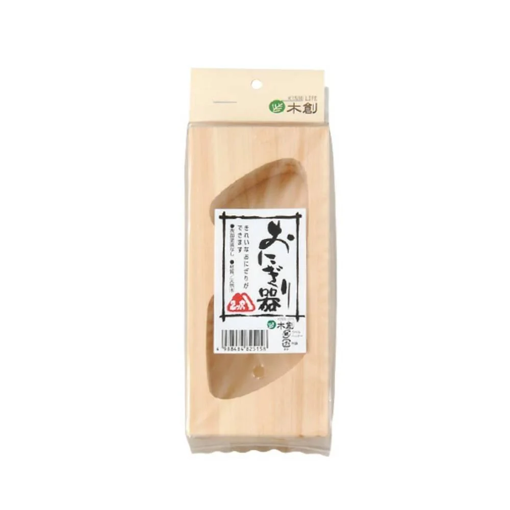 Hinoki Onigiri Mold Handcrafter Wooden Rice Ball Shaper 17cm - Image 3