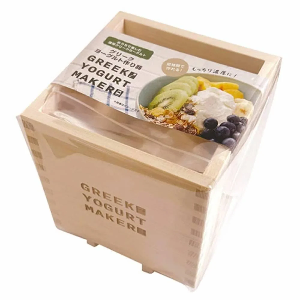 Hinoki Wood Strainer Greek Yogurt Maker & Strainer Set 1.5L - Image 4
