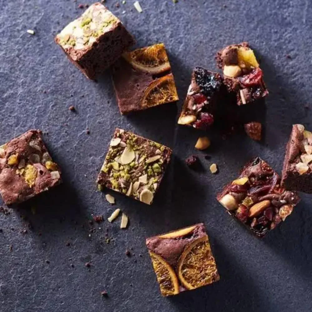 Hoshi Fruits Handmade Brownies With Nuts & Dried Fruits 6 Pieces - Image 5