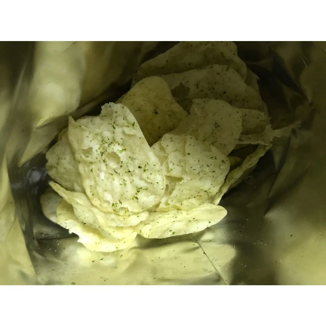House Foods O'zack Norishio Salted Seaweed Potato Chips 55g (Pack of 3) - Image 5
