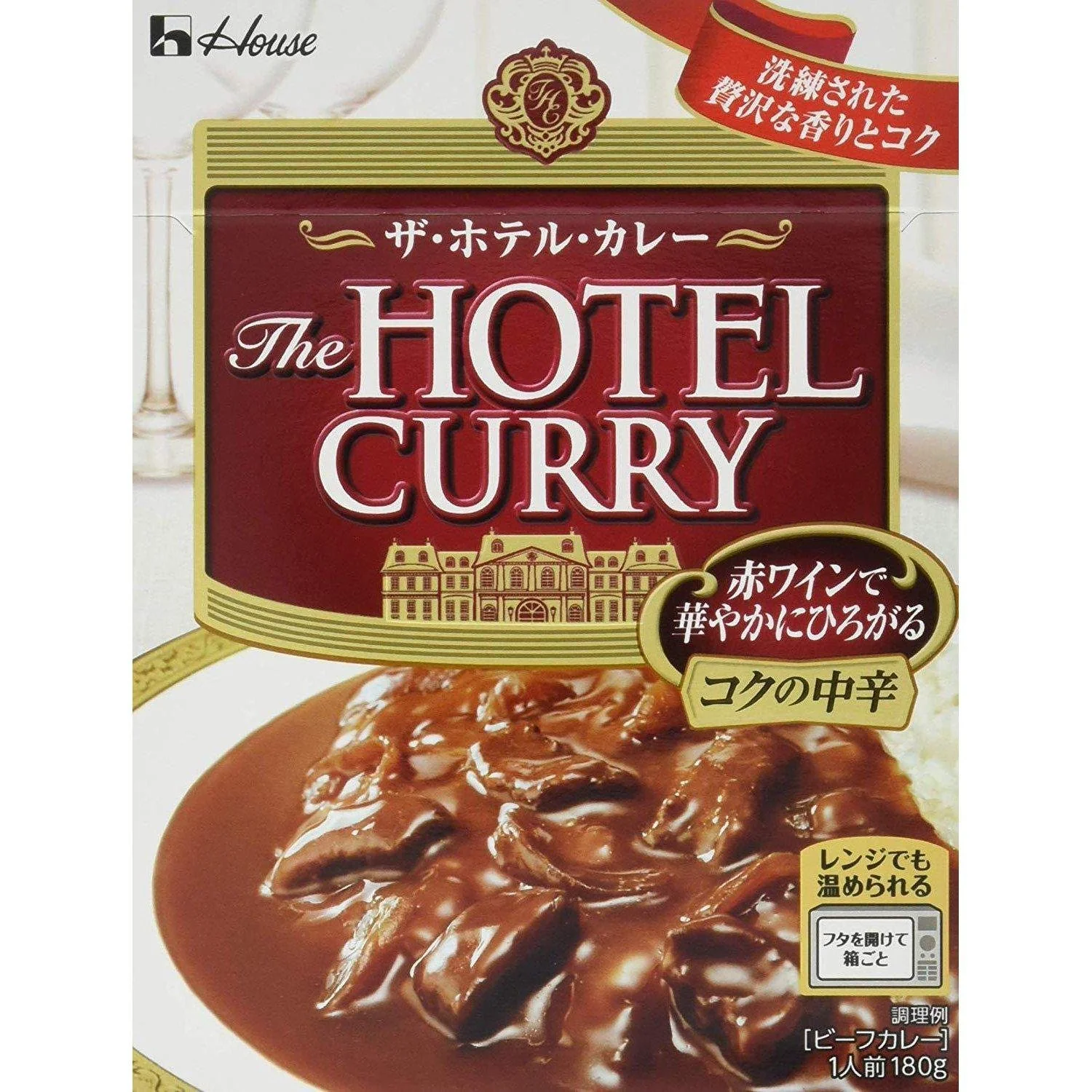 House Foods The Hotel Curry Sauce Rich Type 180g x 3 Packs - Image 3