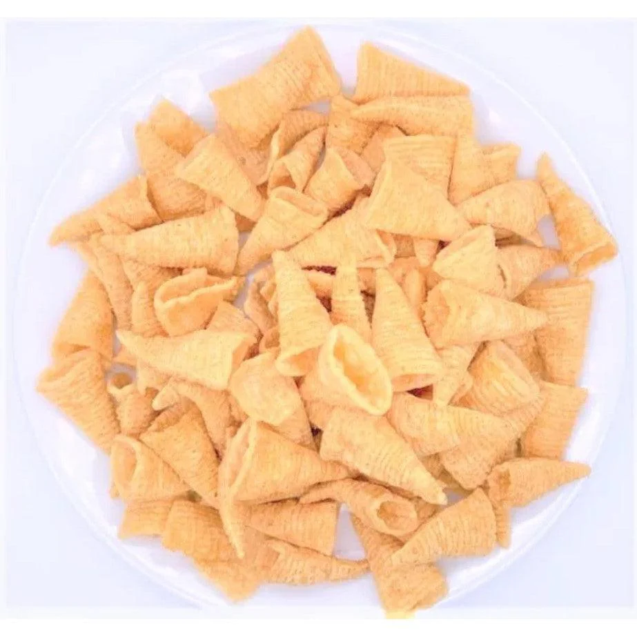 House Foods Tongari Corn Japanese Cone Shaped Chips Lightly Salted (Pack of 6) - Image 2