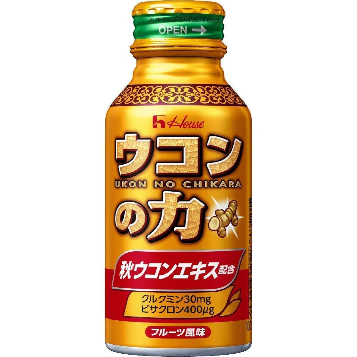 House Foods Ukon no Chikara Turmeric Supplement Drink 6 Bottles - Image 3