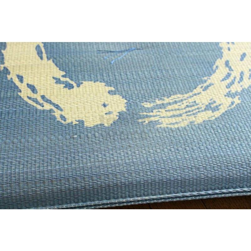 Ikehiko Igusa Rush Grass Tatami Floor Cushion 55 x 55 cm - Image 6