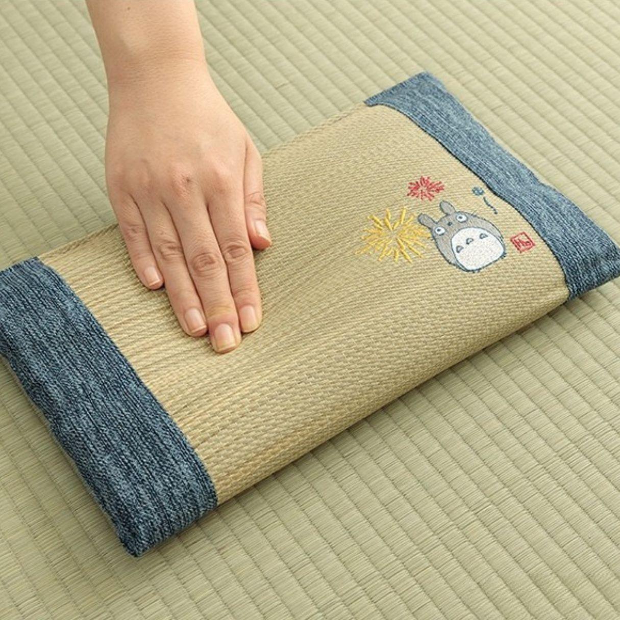 Ikehiko Igusa Tatami Mini Flat Pillow My Neighbor Totoro 20x30cm - Image 4