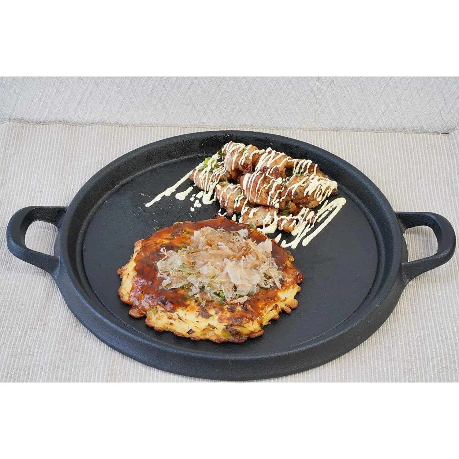 Ikenaga Iron Works Round Cast Iron Hot Plate 28cm - Image 2