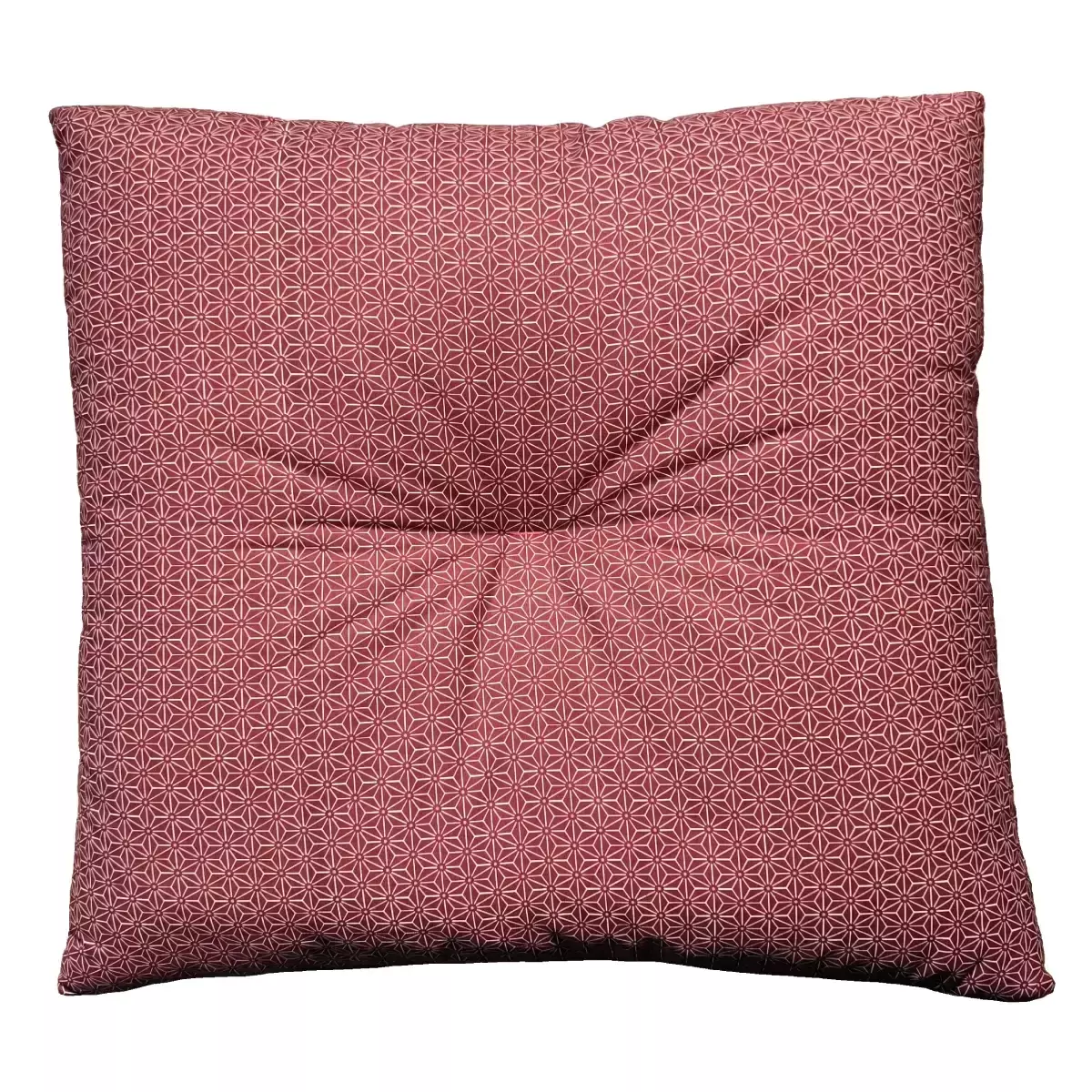 Ikeura Asanoha Zabuton Traditional Japanese Cushion 55 x 59cm - Image 5