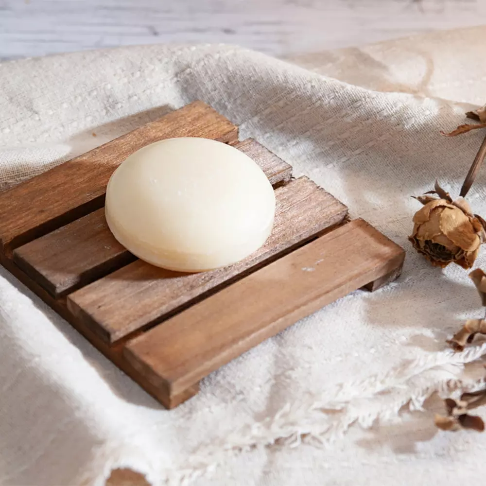 Inaho Gentle Rice Bran Facial Cleansing Bar Foaming Soap 60g - Image 3