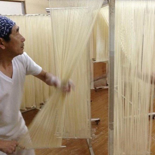 Inaniwa Udon Noodles Handmade By Craftsmen With Domestic Flour 450g - Image 4