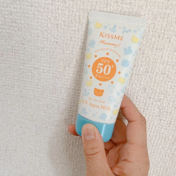 Isehan Kiss Me Mommy UV Aqua Milk SPF 50+ PA++++ 50g - Image 4
