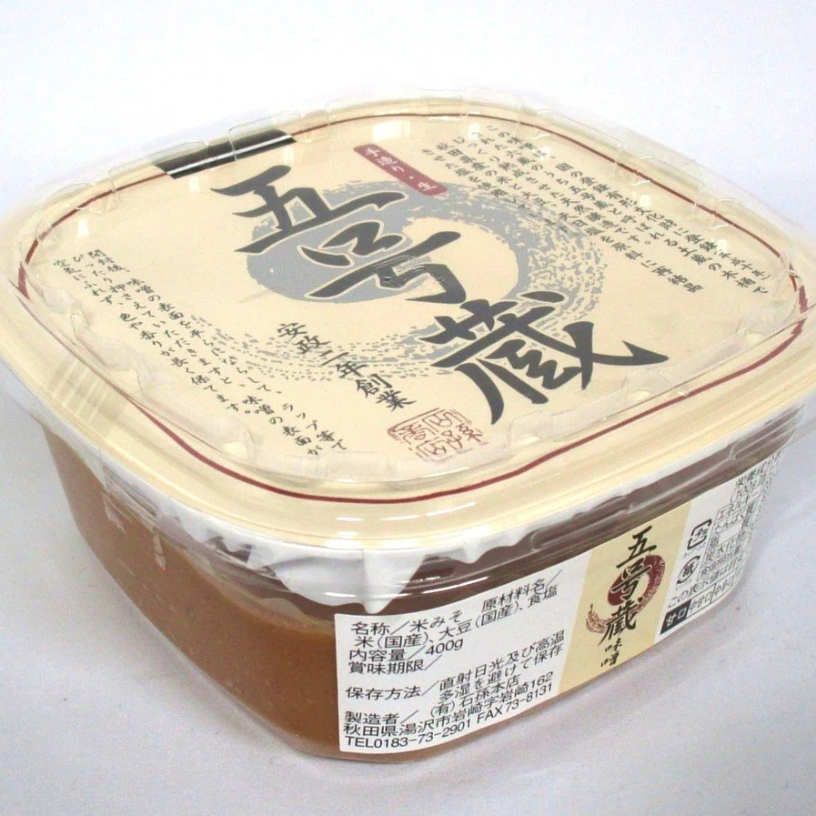 Ishimago Barrel-Aged Rice Miso Paste Handmade Mellow Miso Paste 400g - Image 4