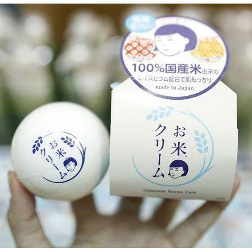 Ishizawa Lab Keana Nadeshiko Pore Care Rice Face Cream 30g - Image 4