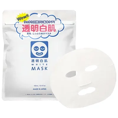 Ishizawa Lab Toumei Shirohada Collagen Face Mask 10 Sheets - Image 5