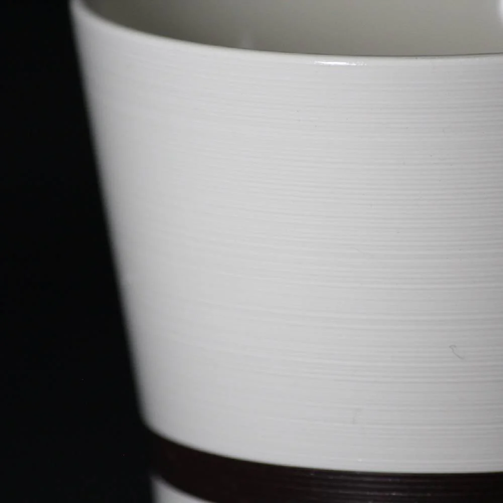 Isuke Drinking Cup Brushed Silver Design Resin Tumbler - Image 2