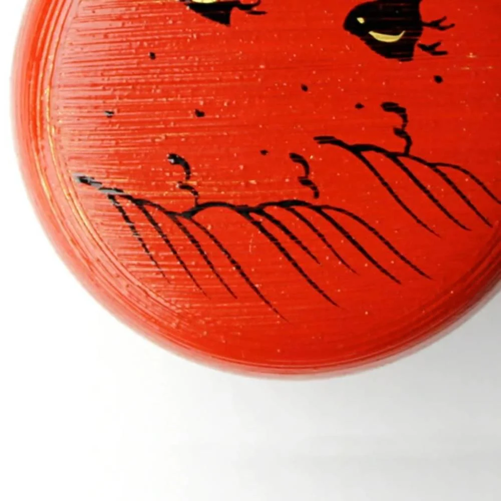 Isuke Natsume Lacquered Ceremonial Tea Caddy Matcha Container - Image 4
