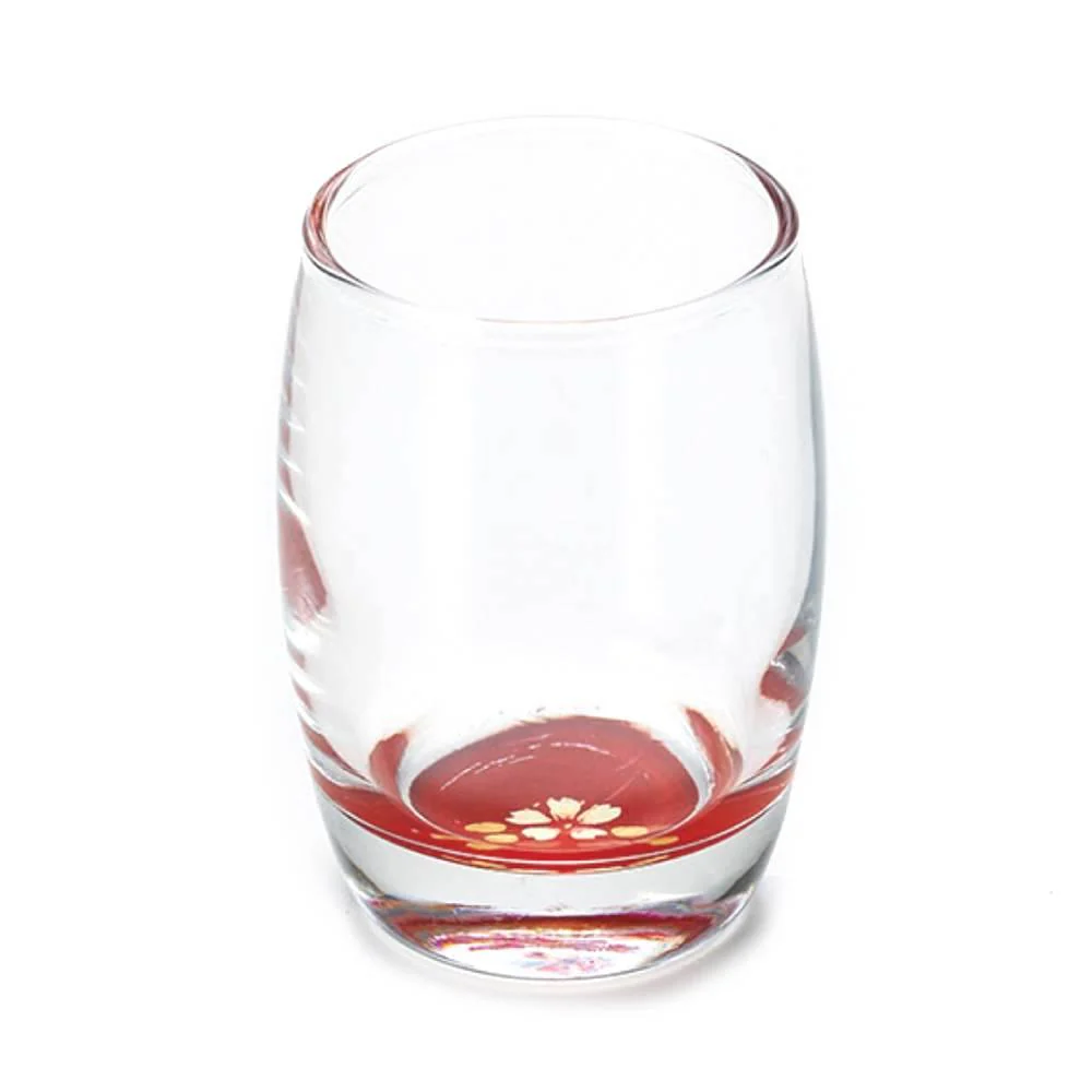 Isuke Shot Glass Sake Cup Lacquered Sakura Cherry Blossom Design - Image 11