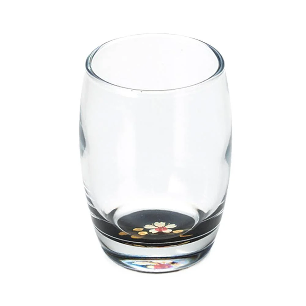 Isuke Shot Glass Sake Cup Lacquered Sakura Cherry Blossom Design - Image 5