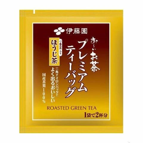 Itoen Oi Ocha Hojicha Premium Roasted Green Tea 50 Bags - Image 5