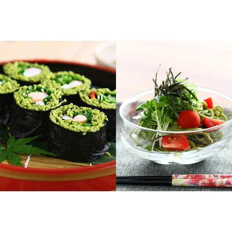 Itohkyuemon Matcha Green Tea Soba Noodles 200g - Image 5