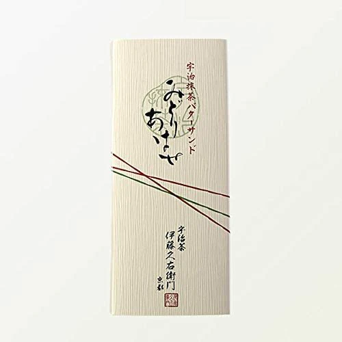 Itohkyuemon Uji Matcha Butter Sand Matcha Sandwich Biscuits 5 Pieces - Image 5