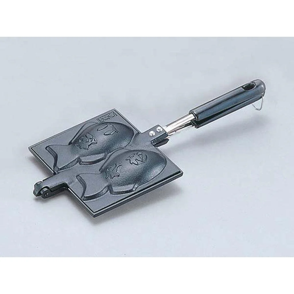 Iwachu Nambu Japanese Cast Iron Taiyaki Maker 24030 - Image 5
