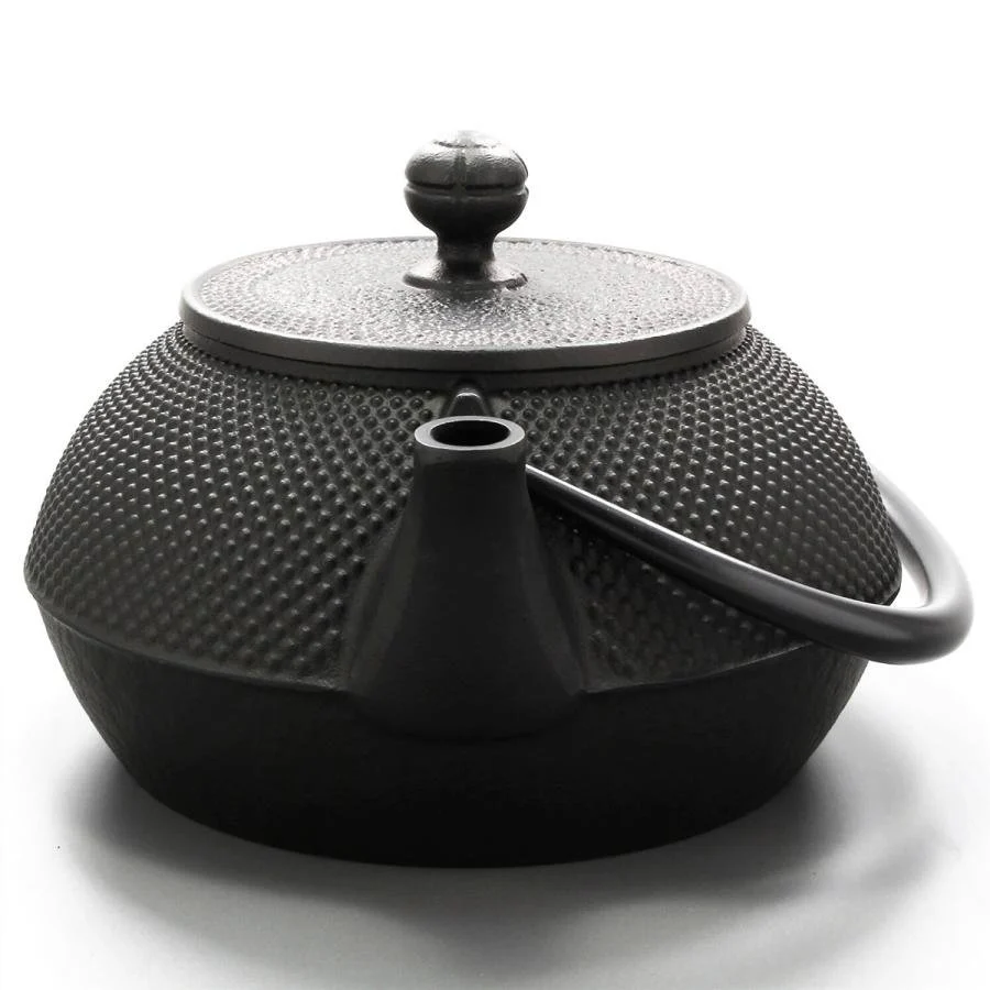 Iwachu Tetsubin Arare Patterned Cast Iron Kettle (IH Compatible) 0.9L - Image 2