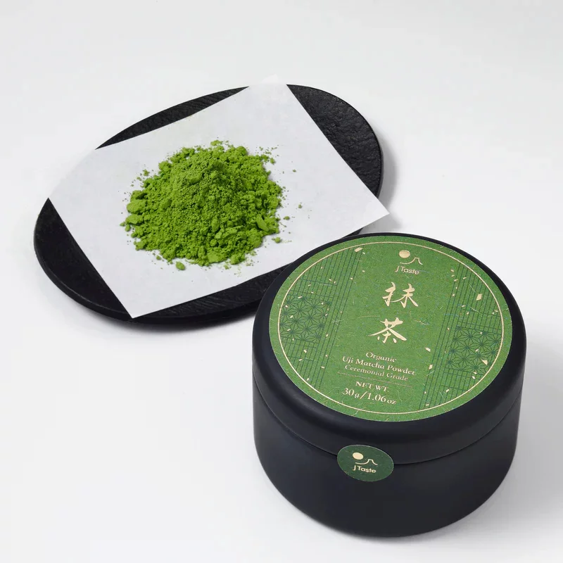 J Taste Elegant Luxury Matcha Set With Organic Ceremonial Matcha 4 Pieces - Image 5