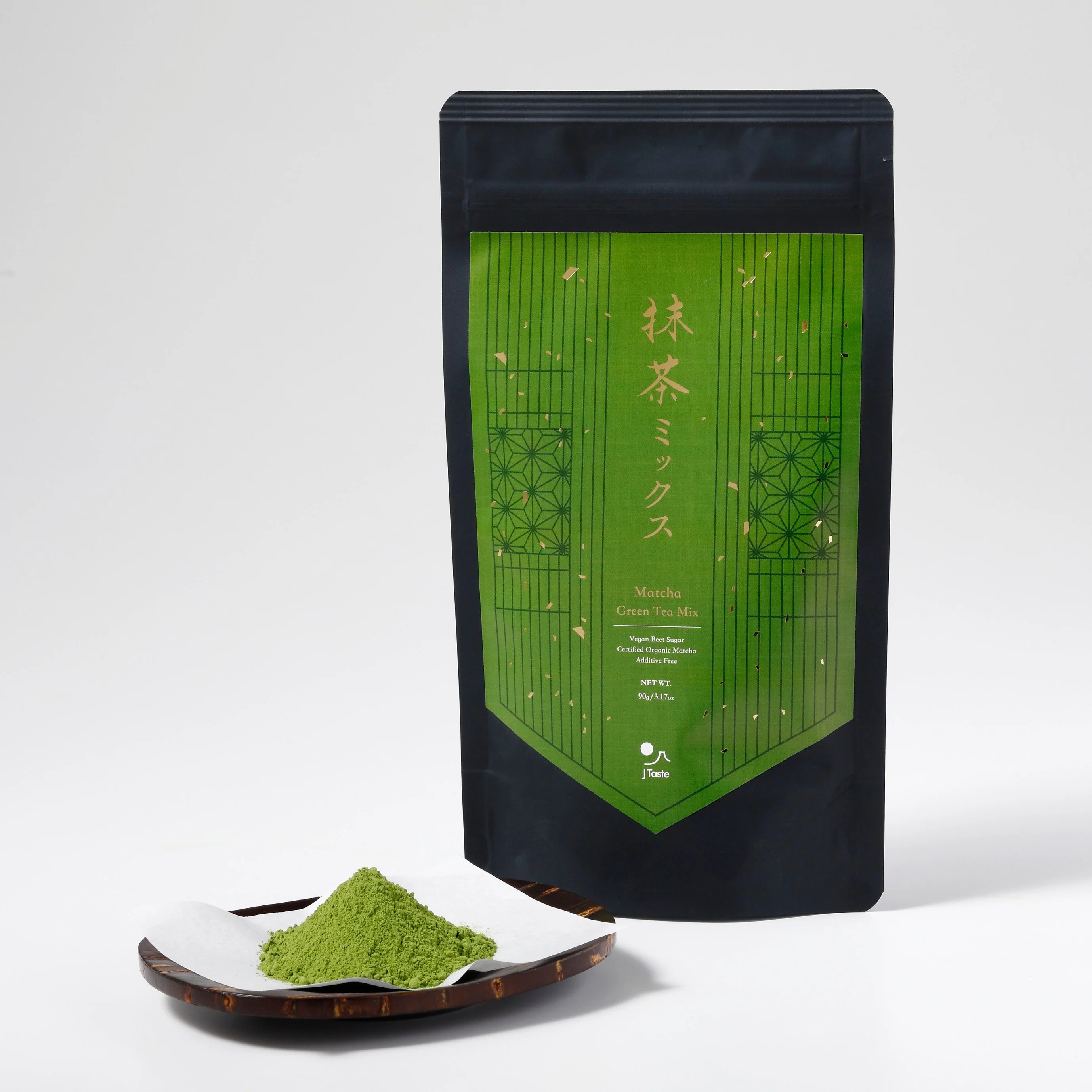 J Taste Multipurpose Sweetened Matcha Green Tea Powder 90g