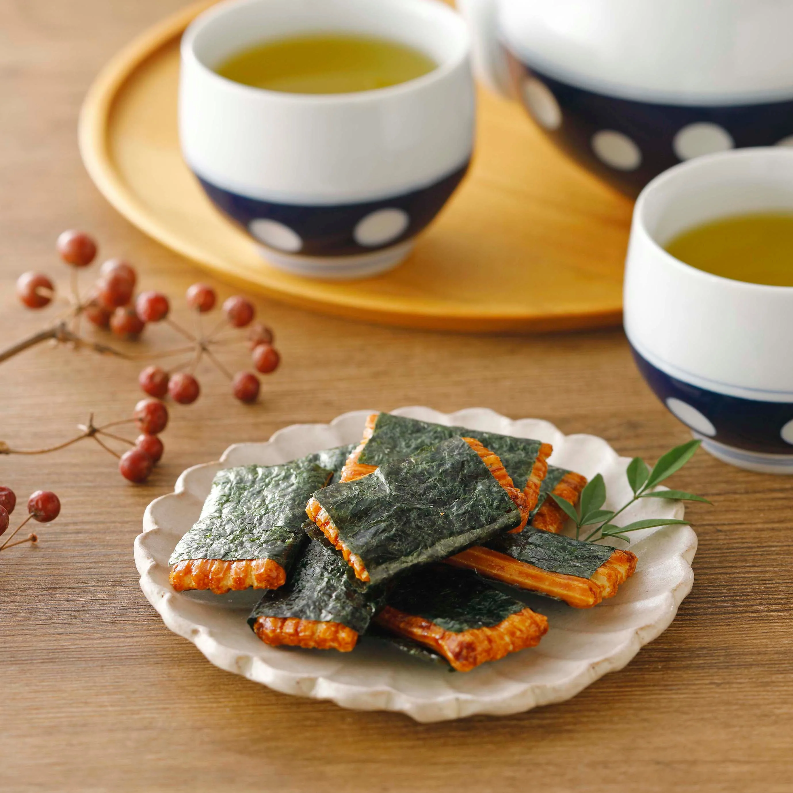 J Taste Norimaki Arare Nori Seaweed Rice Crackers (Pack of 3) - Image 5