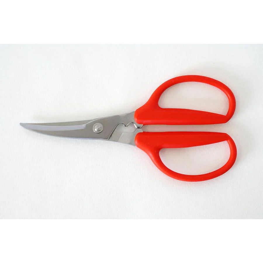 Toribe Scissors Crab Chopping Red Kitchen Shears - Image 3