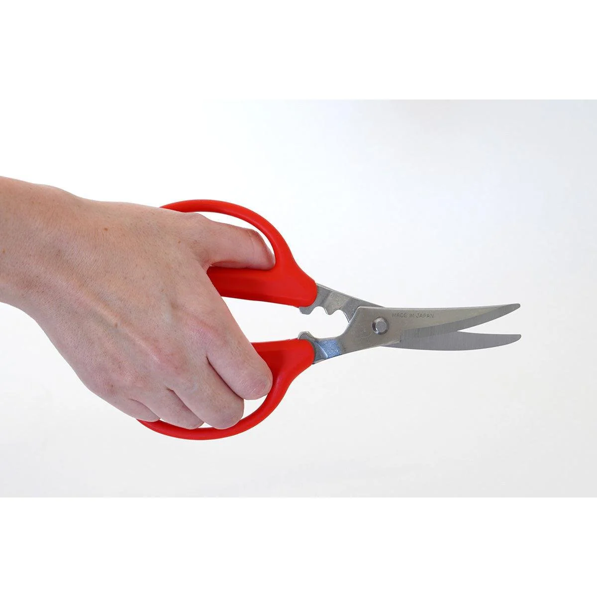 Toribe Scissors Crab Chopping Red Kitchen Shears - Image 5