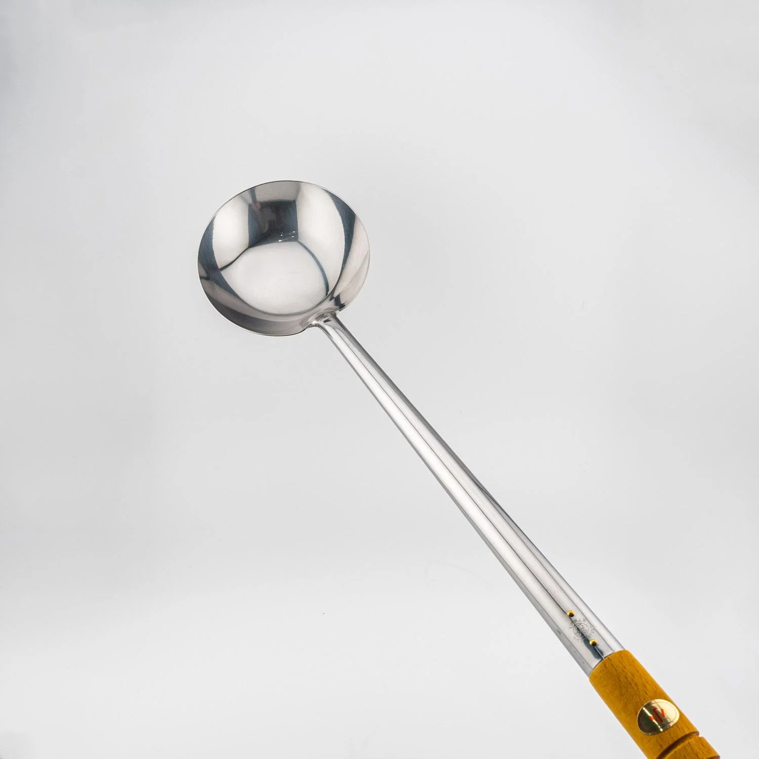 Light Japanese Stainless Steel Wok Ladle (160ml Capacity) ⌀110mm - Image 3