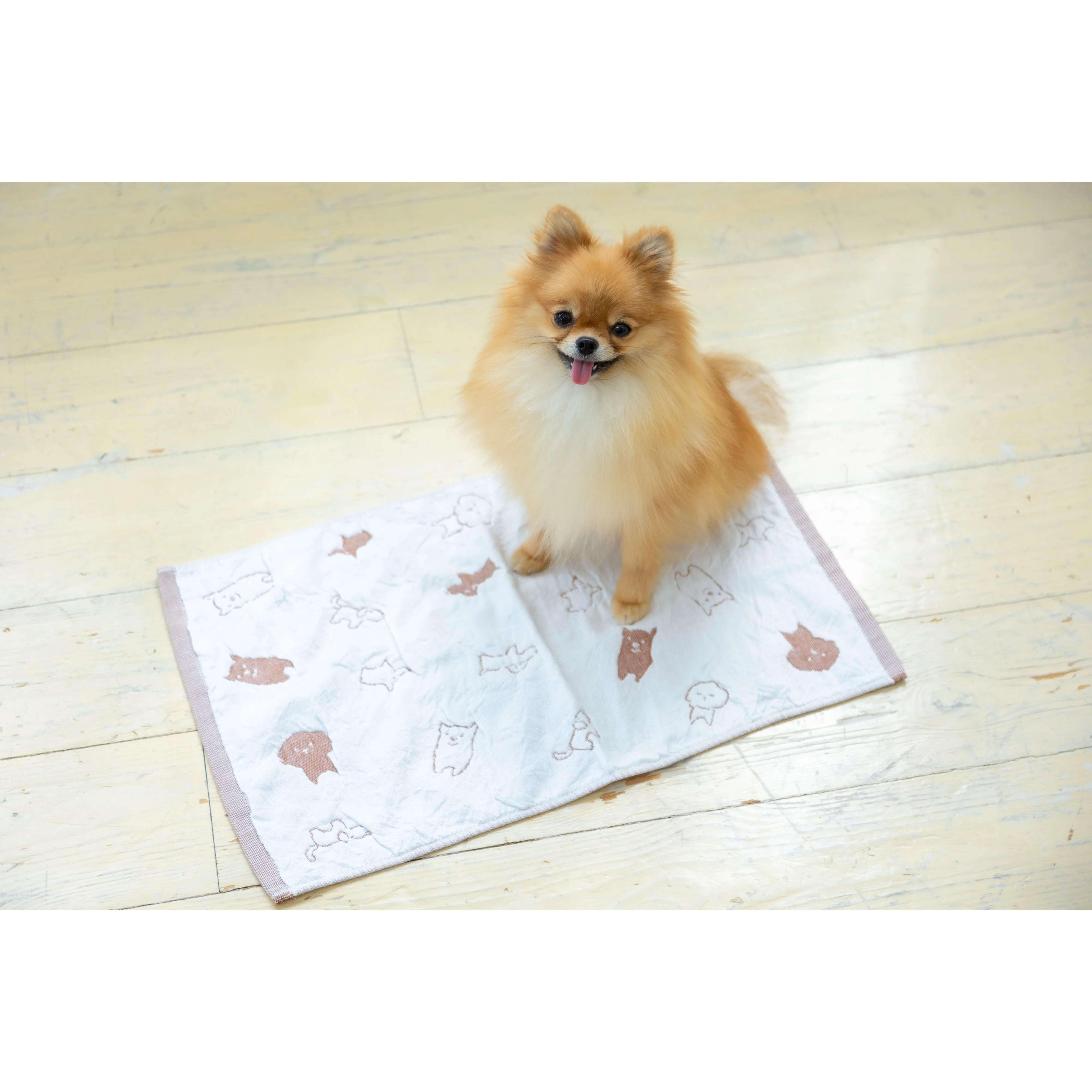 Jogan Pet Cool Mat Cooling Mat for Small Pets Brown 34 x 50 cm - Image 2