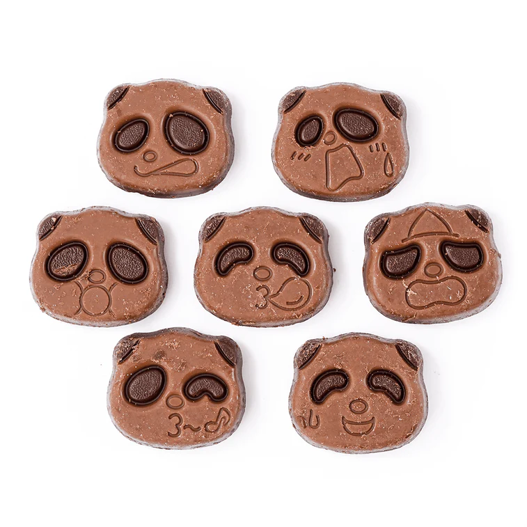 Kabaya Sakusaku Panda Milk & Dark Chocolate Cookies 47g (Pack of 3) - Image 2