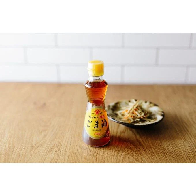 Kadoya 100% Pure Japanese Sesame Oil Additive-Free 200g - Image 4