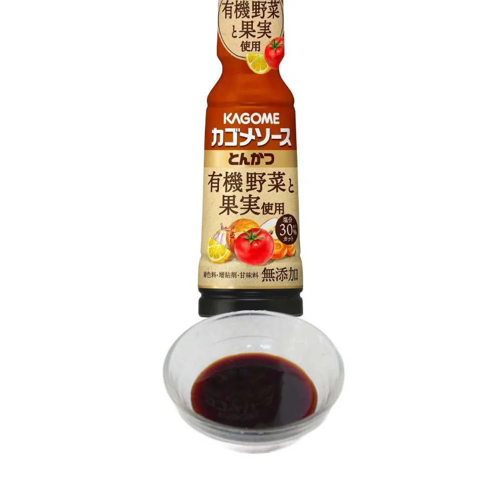 Kagome Low Sodium Additive Free Organic Tonkatsu Sauce 175ml - Image 4