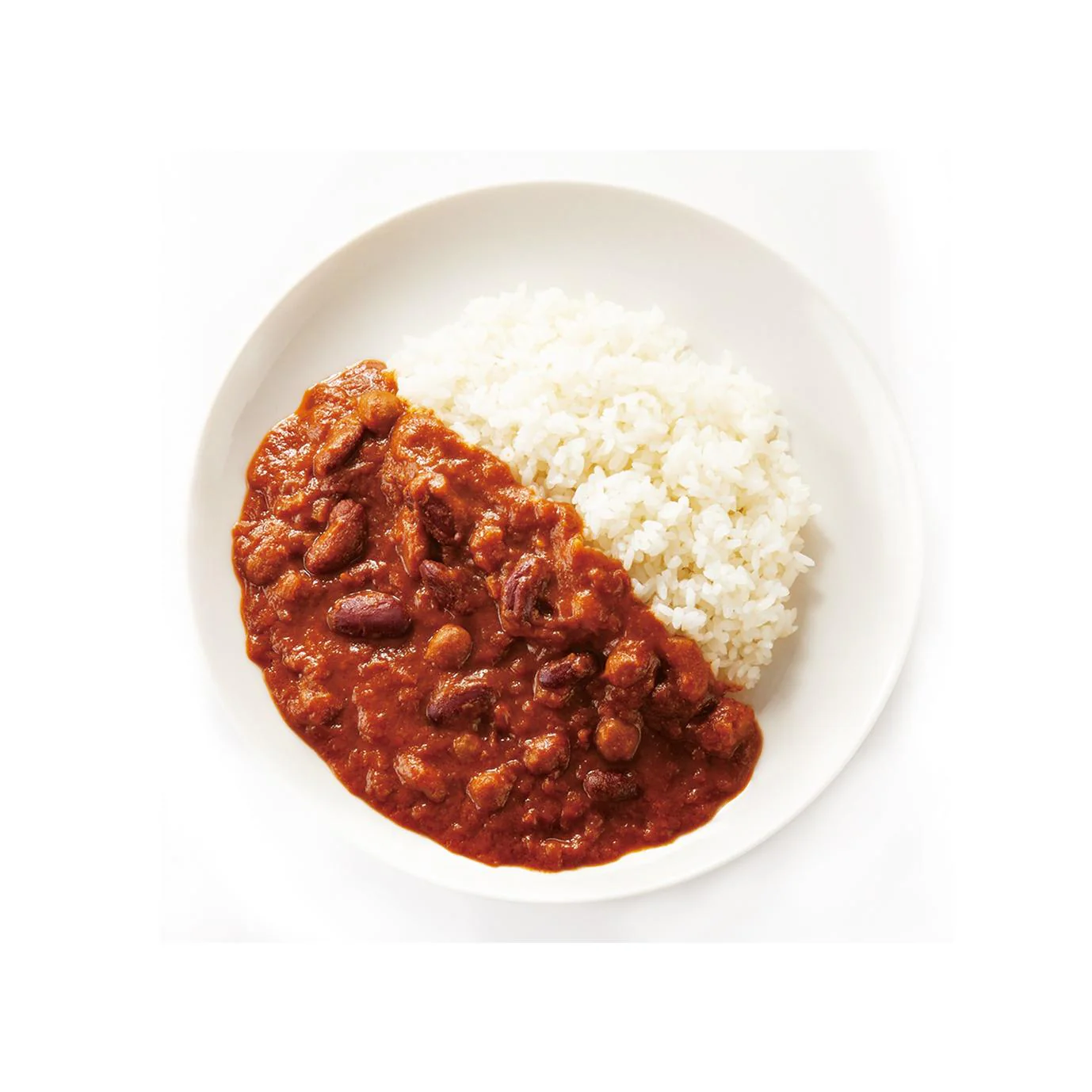 Kagome Three Bean Curry Plant-Based Vegan Instant Curry (Pack of 3) - Image 2
