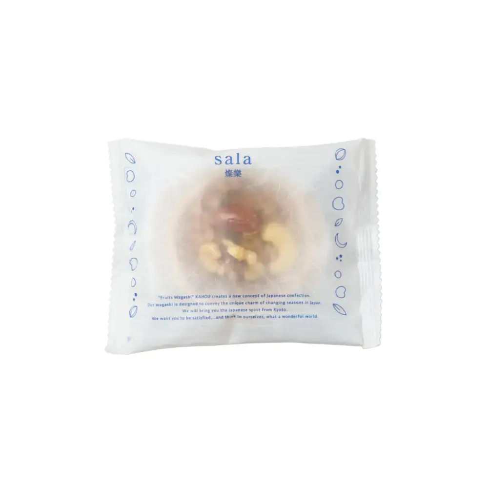 Kahou Sala Sanraku Crispy Wafer With Caramel Butter & Nuts (Pack of 10) - Image 6